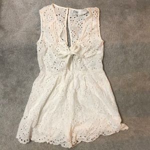 Evie Eyelet Romper